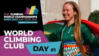 Curtains open on the BIGGEST climbing show of the season! 🎉