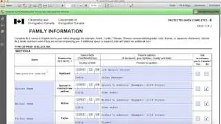Family information form for Canada immigration 2018-How to fill IMM 5707 & IMM 5406 or IMM 5645