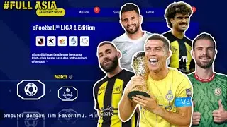 EFOOTBALL 2023 PES PPSSPP | SPESIAL EDITION FULL ASIA BY SHAN OFFICIAL