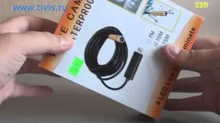 Обзор!!! USB видео эндоскоп длиной 10 метров!!!