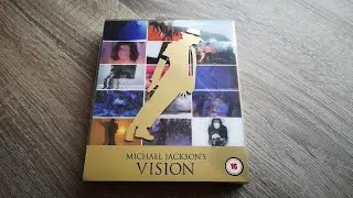 Michael Jackson's - Vision (With Intro And Disc1 Menu) Deluxe DVD Album Unboxing 4K