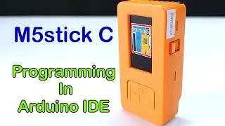 M5 Stick C programming in arduino IDE | led blink