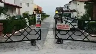 Çift Kanat Açılır Dairesel Kapı Uygulaması...