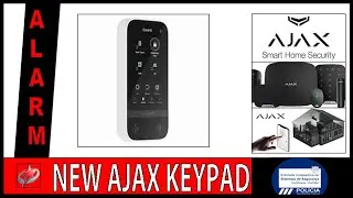NEW Ajax Alarm System Keypad Touchscreen presented by SOLUTIONSEG