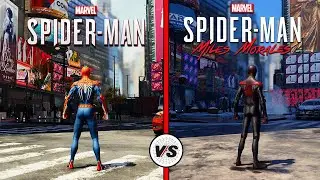 Marvel's Spider-Man vs Spider-Man: Miles Morales | Graphics and Gameplay Comparison