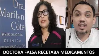 DOCTORA FALSA RECETABA MEDICAMENTOS y aseguraba CURAR la DEPRESIÓN en pocos días