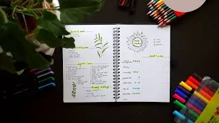 Plan With Me June 2021| Easy & Minimalist Bullet Journal Setup for Beginner