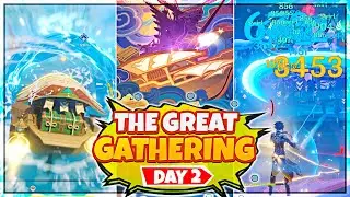 The Great Gathering Day 2 - Fleeting Colors in Flight Event - Genshin Impact 2.4