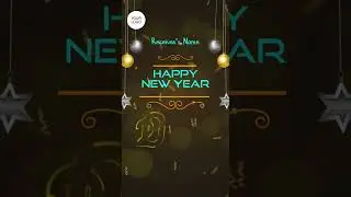 Editable Whatsapp New Year Wish Video 2024