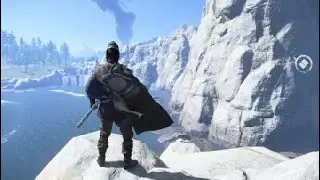 Ghost of Tsushima-How to get down to Sibling Rocks