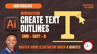 Convert Text to Shapes in 