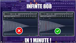 How To Make INFINITE 808s In 1 Minute [FL STUDIO 20]
