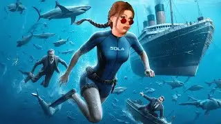 Tomb Raider 2 REALLY Was INSANE 🤣 🦈 | Maria Doria Levels | Sola Wetsuit Cosplay