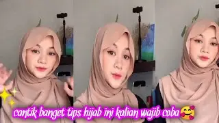 Baru tau ni tips hijab pashmina menutup dada tanpa jarum