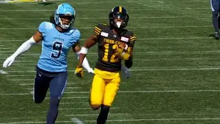 Mitchell connects with White for a 57-yd TD to kick off Labour Day | CFL