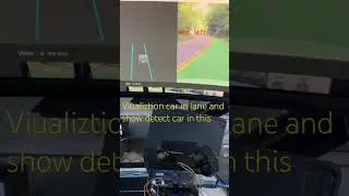 Visualization car detect lane and detect car- short demo 
