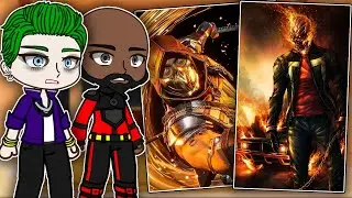 Suicide Squad React To Ghost Rider+Scorpion | Gacha react