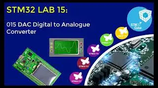 015 DAC Analog Output (STM32CubeIDE STLink Debug STMStudio)