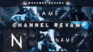 Epic Channel Revamp Template  (Banner, Avatar, Twitter Header) 2017