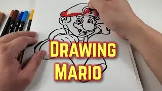 Drawing #mario from #mariobros!
