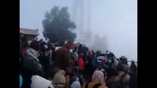Waiting for Sunrise in Pananjakan Bromo Mountain