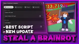 [BEST] STEAL A BRAINROT SCRIPT GUI 🎈 | ADMIN, AUTO CODES, NO KEY | MOBILE AND PC | PASTEBIN 2025