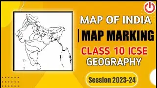 Water bodies and passes ICSE 10 MAP OF INDIA | MAP MARKING CLASS 10GEOGRAPHY 