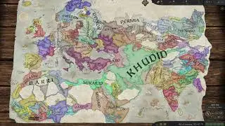Crusader kings 3 Tours and Tournaments 1.9 - Ck 3 Timelapse
