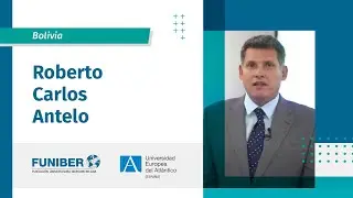 El alumno boliviano Roberto Carlos Antelo comparte su experiencia de estudio a distancia