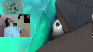 xQc laughing at his sage wall blocking bomb