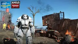 Fallout 4 [ Intel i5-4460 ✪ AMD RX 550 ]