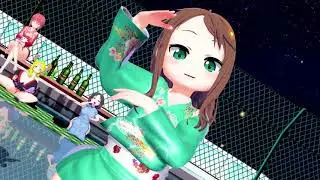 「Kanna & Riko」 Platinum Disco 【MMD 4K 60fps】   Remake 7z