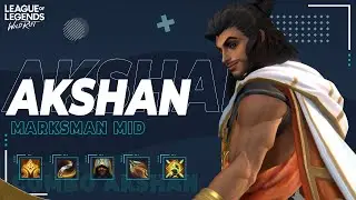 Champion Baru ini Harus di Ban, Penjelasan Skill Akshan - Combo Dasar & Tips Akshan Wild Rift