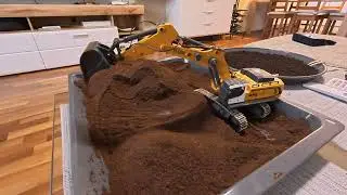 YIGONG K970 RC Excavator: Baggern im Kaffeesud