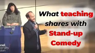 Stand up Comedy & Teaching:  Communication & Interaction. Humour is only a tool to communicate with.