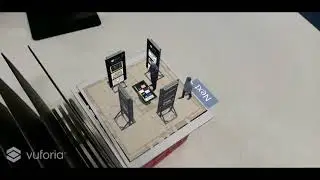 Reconfigurable IQ-Wall Augmented Reality Visualization shown at SC18 in Dallas TX