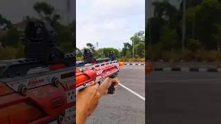 Xshot pro blaster firing in slow motion #xshot #toygun #nerf