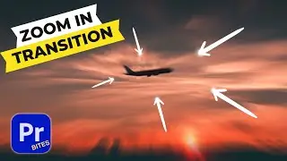 How to make a SMOOTH  ZOOM IN TRANSITION in Premiere Pro