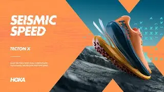 HOKA Tecton X, built for seismic speed. #TimeToFly