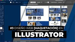 🚀 Diseño web: MAQUETACIÓN en ILLUSTRATOR #3