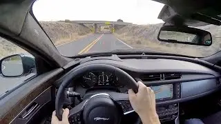 2016 Jaguar XF R-Sport - WR TV POV Test Drive