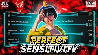 PUBG 2024 NO RECOIL/ZERO RECOIL SENSITIVITY CODE | BGMI BEST SENSITIVITY SETTINGS.