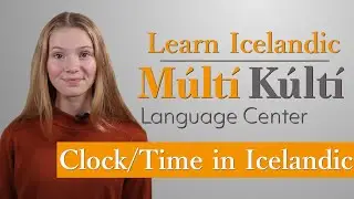 Clock/Time in Icelandic