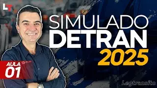 SIMULADO DETRAN QUESTÕES 2025 - AULA 01 
