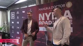 Joseph Parker on promoting David Nyika with Duco collab, introduces himself to Glad's Aunty & Uncle