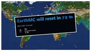 EarthMC is getting reset AGAIN