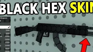 (Code) how to get the black hex skin in mad city | roblox