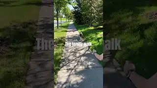 Family walk.