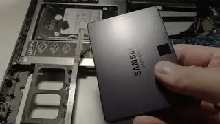 SSD samsung 870 QVO. Распаковка, обзор,  установка и миграция данных.