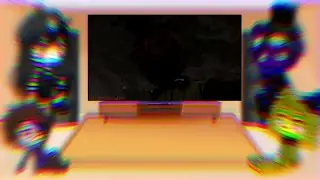 Michael, Shadow Freddy, Golden Freddy & Puppet react to The BearCrow by TheHottest Dog